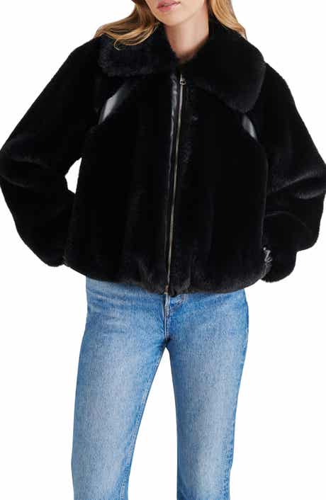 Steve Madden Zephrine Faux Fur Jacket