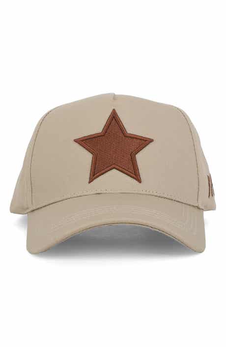 Embroidered Star Patch Baseball Cap