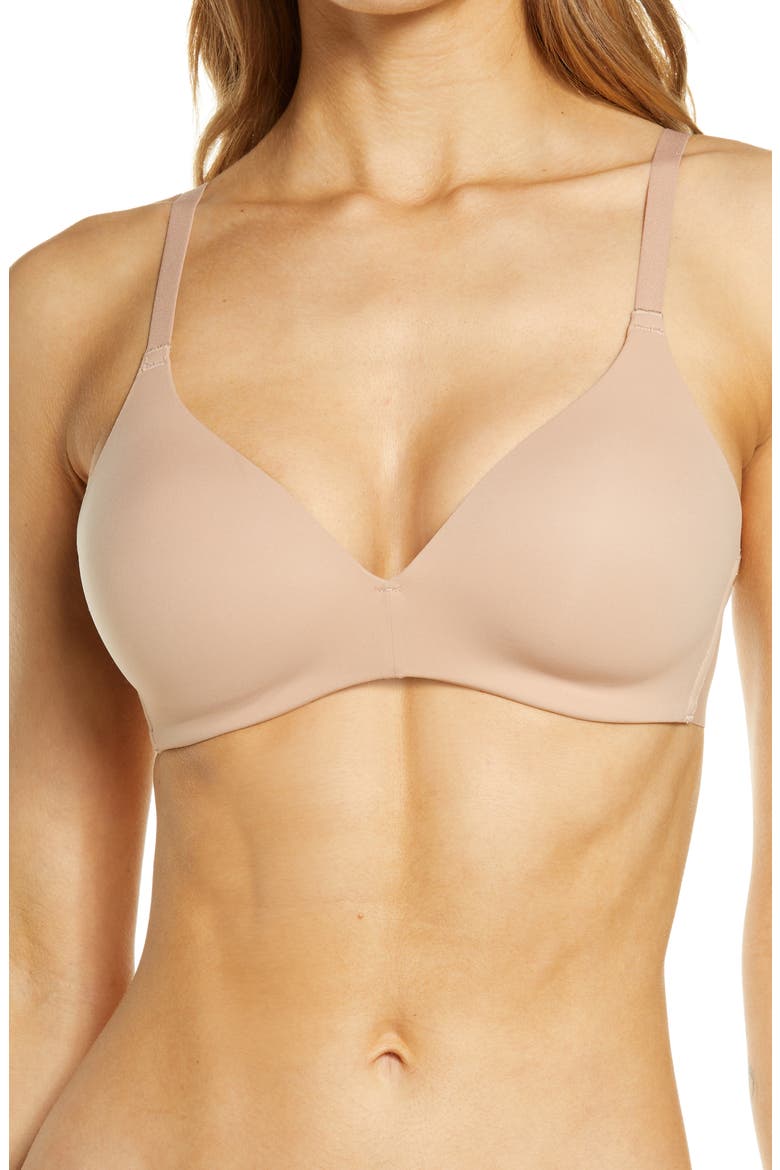Comfort First Wire Free T-Shirt Bra, Main, color, ROEBUCK