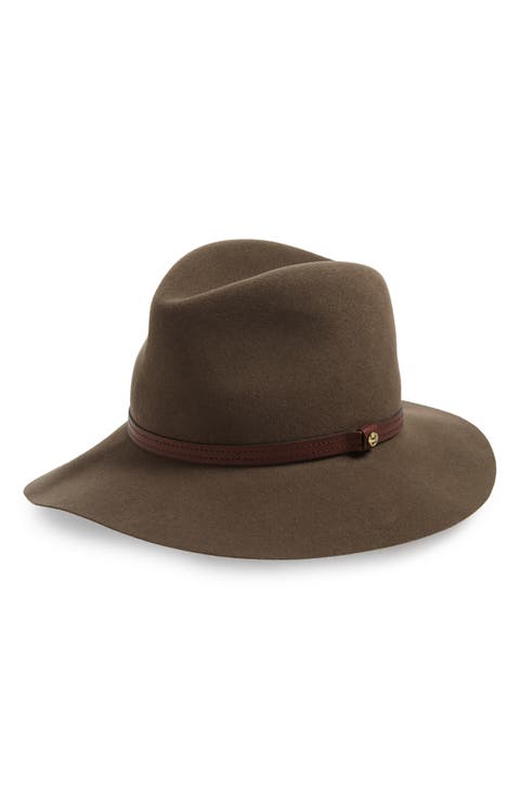 Floppy Brim Felted Wool Fedora