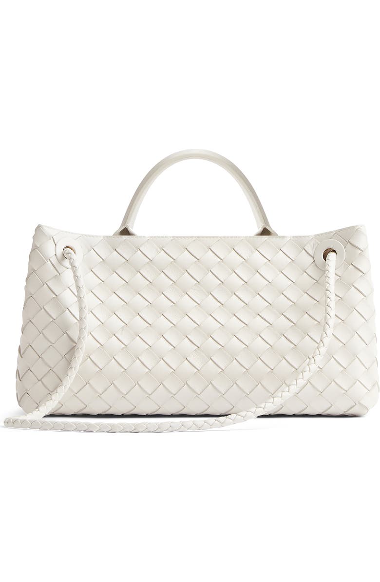 Bottega Veneta Small Andiamo East/West Leather Shoulder Bag, Alternate, color,