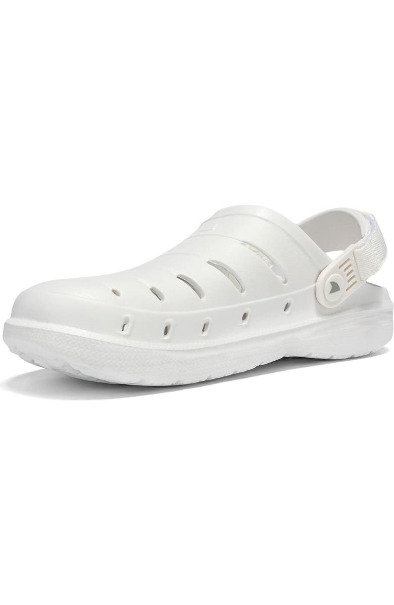 RUGGED SHARK Ladies Cove Clogs, Alternate, color, White