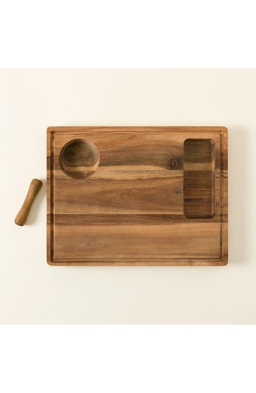 Gardinnovations Kitchen Wiz Cut & Prep Board In Brown