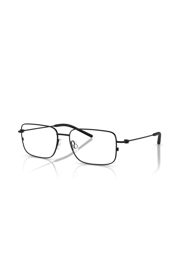 56mm Irregular optical glasses, Main, color, Black
