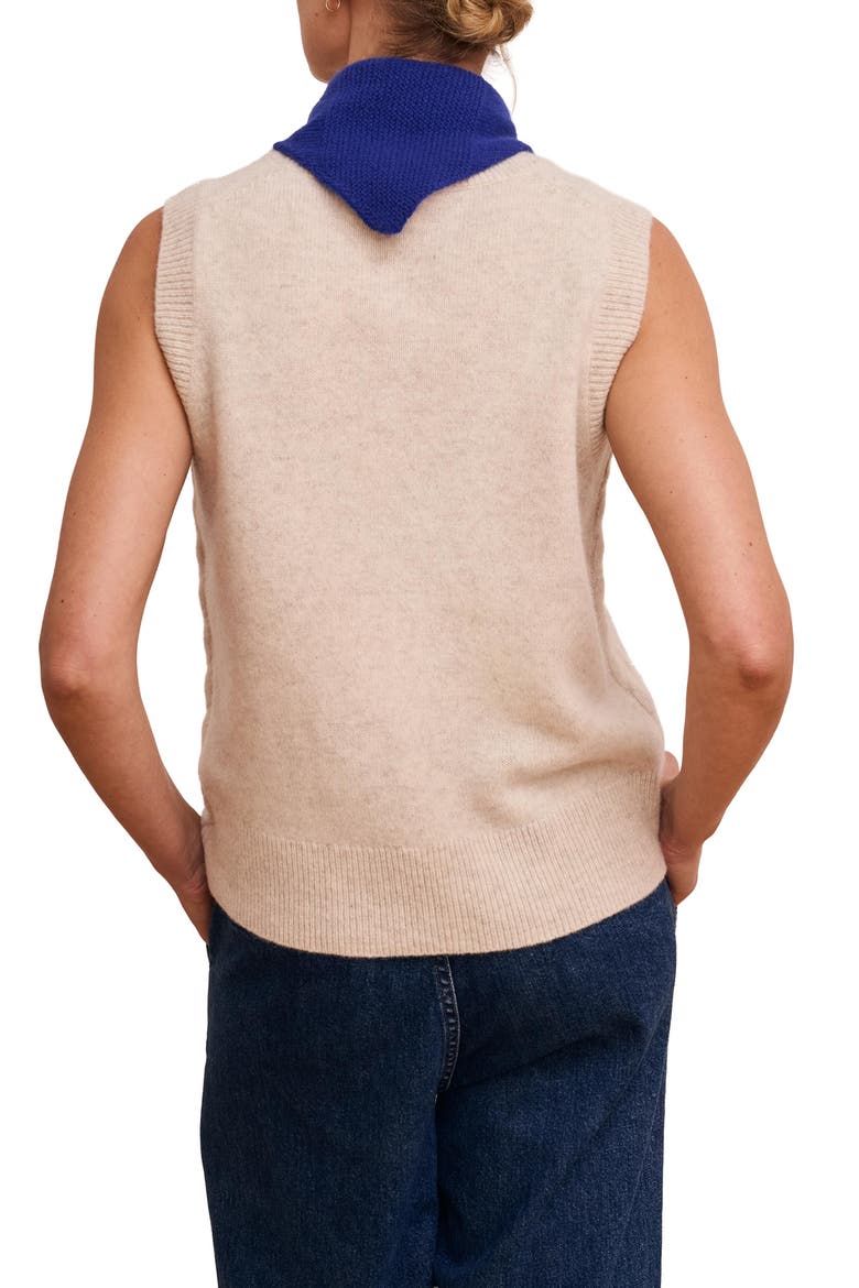Cable Detail Tank, Alternate, color, Oatmeal