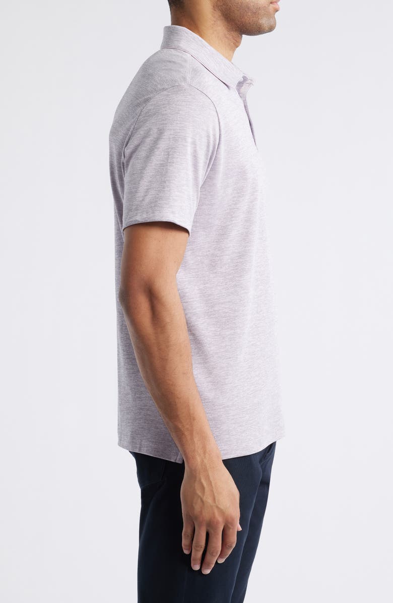 Robert Barakett Duke Space Dye Polo, Alternate, color, Lavender