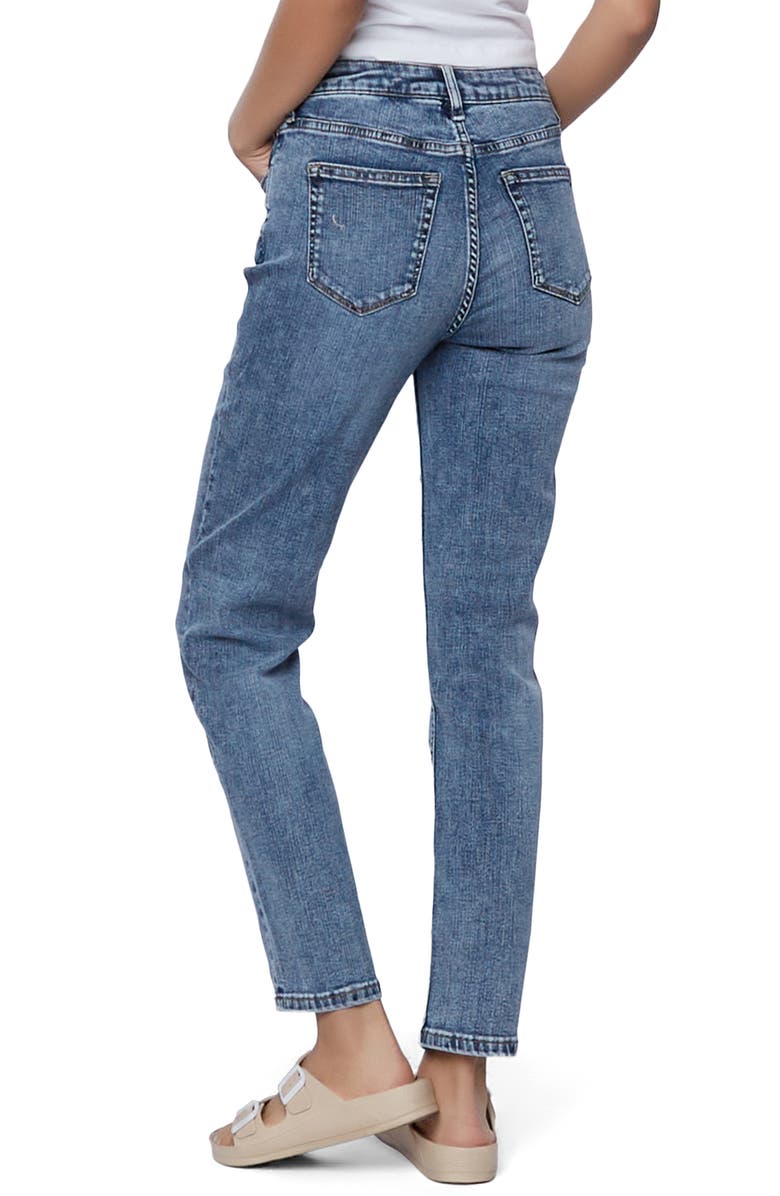 HINT OF BLU High Waist Straight Leg Jeans, Alternate, color,