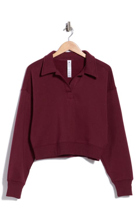 Silicon Fleece Portland Johnny Collar Sweatshirt