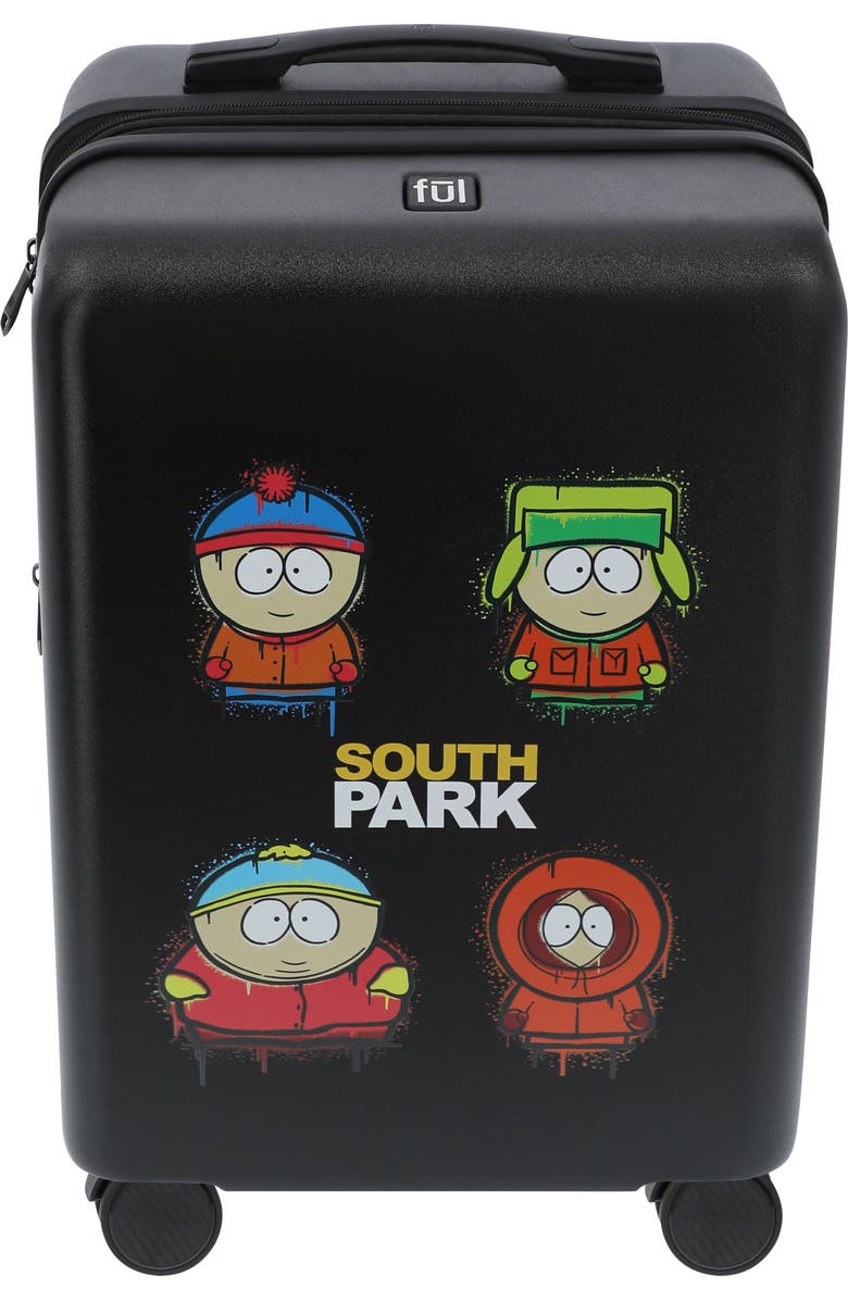 Ful PARAMOUNT SOUTHPARK 22.5" CARRY-ON LUGGAGE, Alternate, color, Black