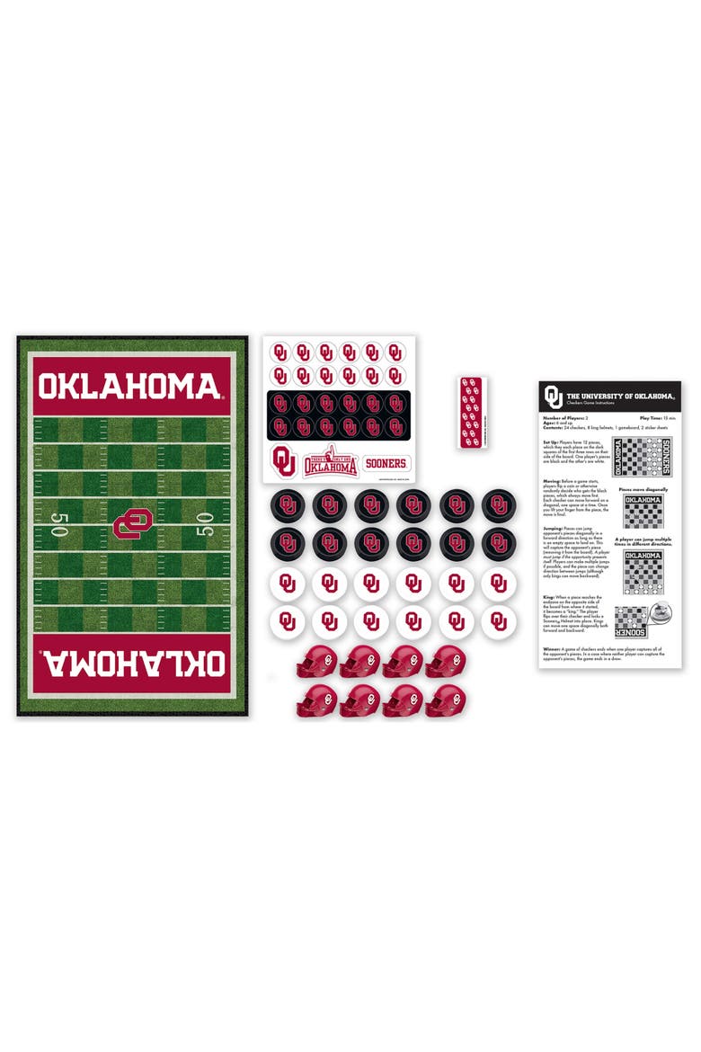 Oklahoma Sooners Checkers Board Game, Alternate, color, Multicolor