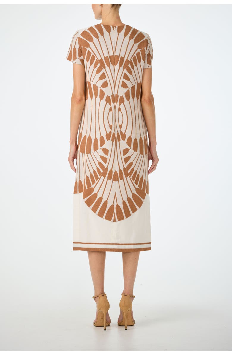 Trina Turk Sugarita Printed Midi T-Shirt Dress, Alternate, color, Poplar/Doe