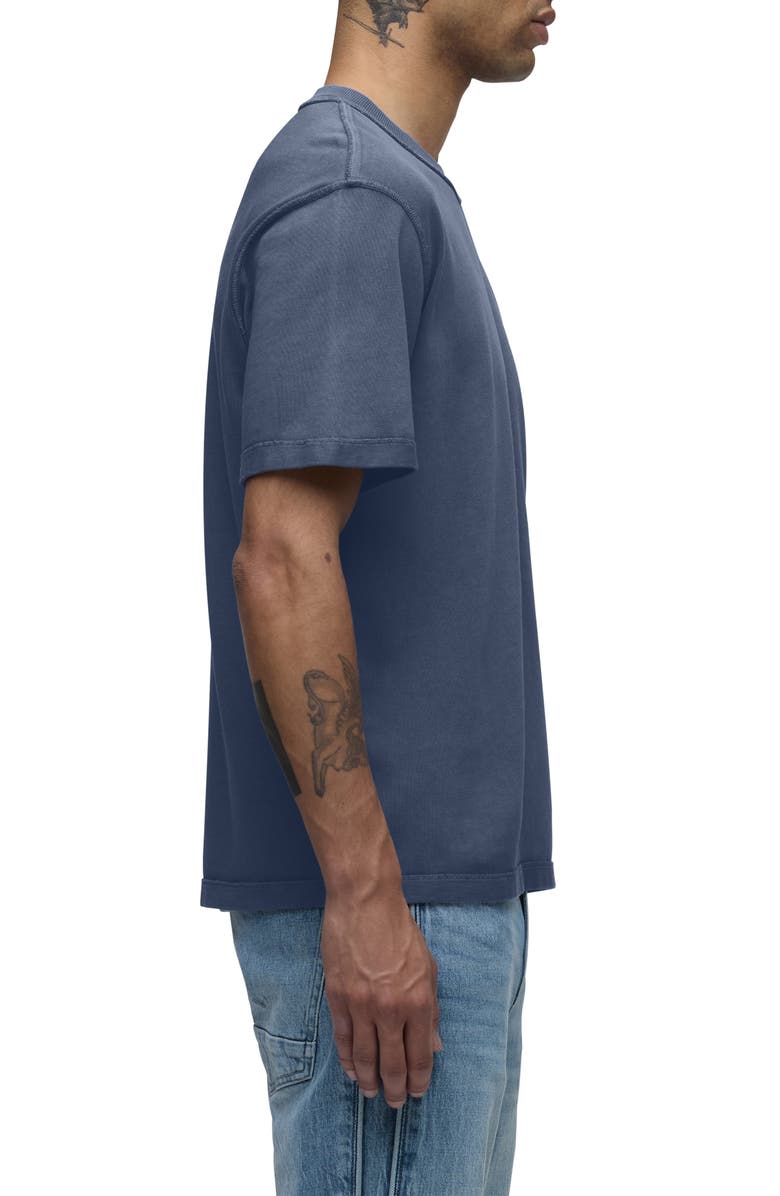 Hudson Jeans Heavyweight Cotton T-Shirt, Alternate, color, Baltic