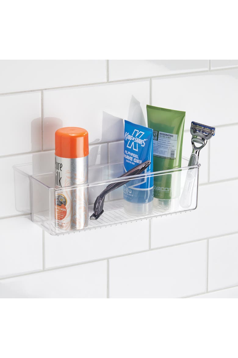 Adhesive Organizer Bin for Kitchen - Set of 4 - Clear, Alternate, color, Clear