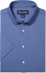 Mizzen+Main Halyard Short Sleeve Performance Button-Up Shirt