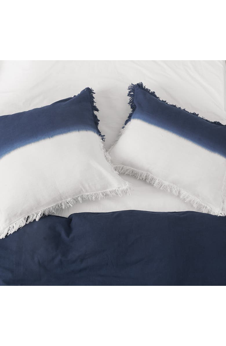 carol & frank Aster Queen Duvet Cover, Alternate, color, Blue