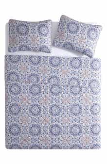 VCNY HOME Sea Medallion 3-Piece Quilt Set