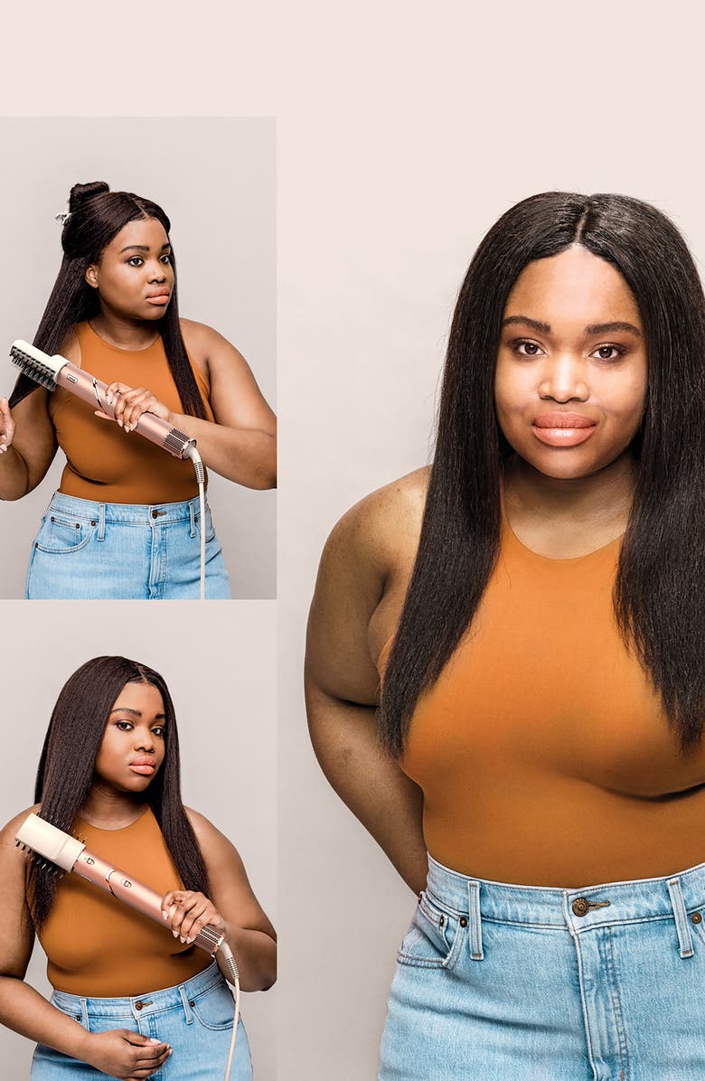 SHARK FlexStyle Air Styling & Drying System in Pearl Pink with Storage Bag - Refurbished, Alternate, color, Pearl Pink