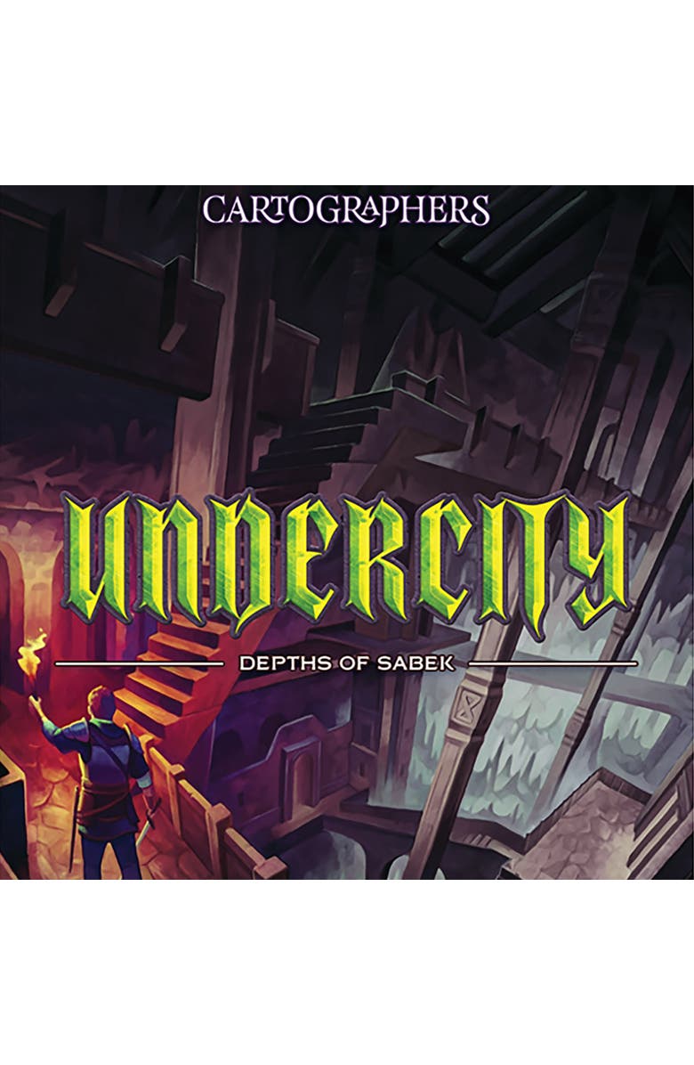 Thunderworks Games Cartographers, Map Pack 3, Undercity, Alternate, color, Multicolored