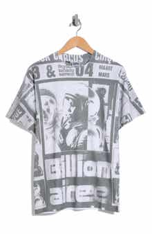 BB News Oversize Cotton Graphic T-Shirt