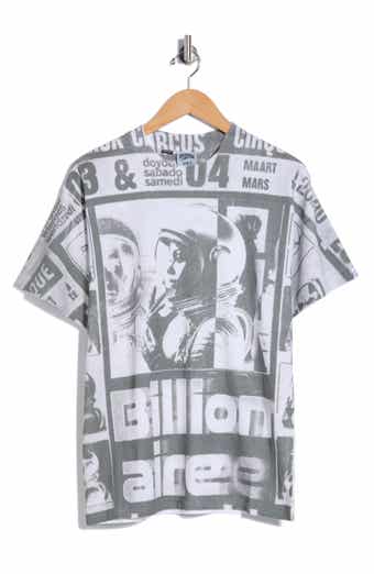 BB News Oversize Cotton Graphic T-Shirt