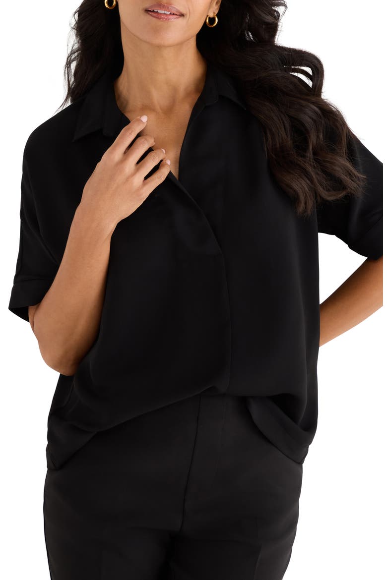 Devon Shirt, Main, color, BLACK ONYX