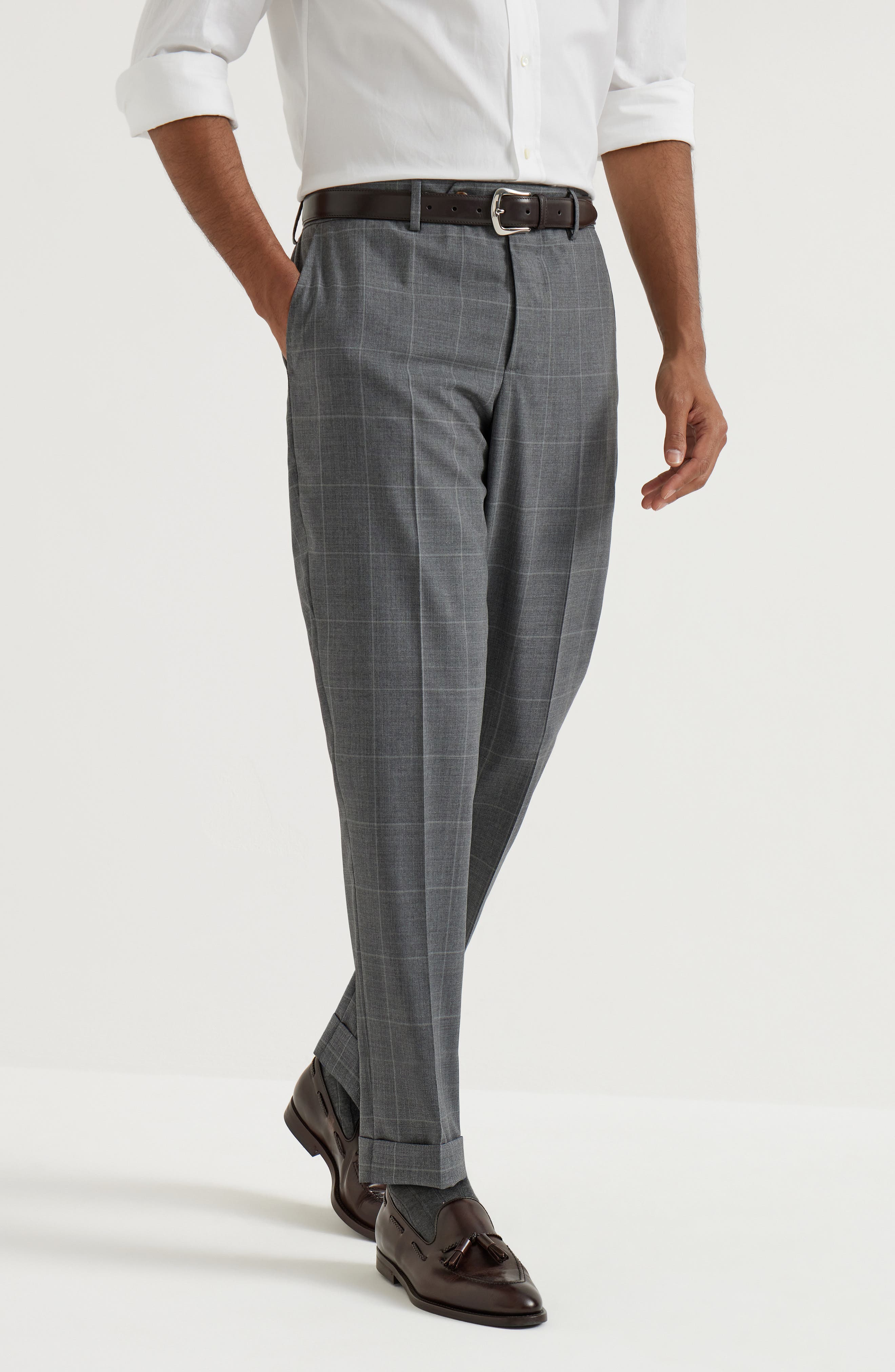 Virgin wool trousers - image 2