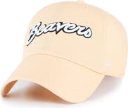 '47 Men's '47 Cream Oregon State Beavers Clean Up Adjustable Hat