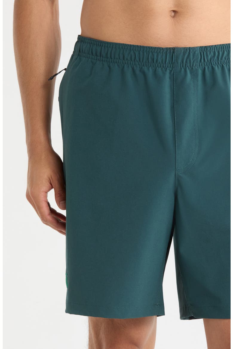 Outline Hybrid Water Repellent Shorts, Alternate, color, MYSTIC MOSS