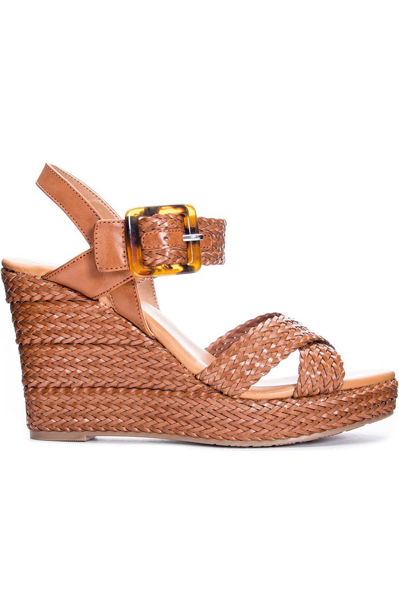 Chinese Laundry Best Known Woven Wedge Sandal, Alternate, color,
