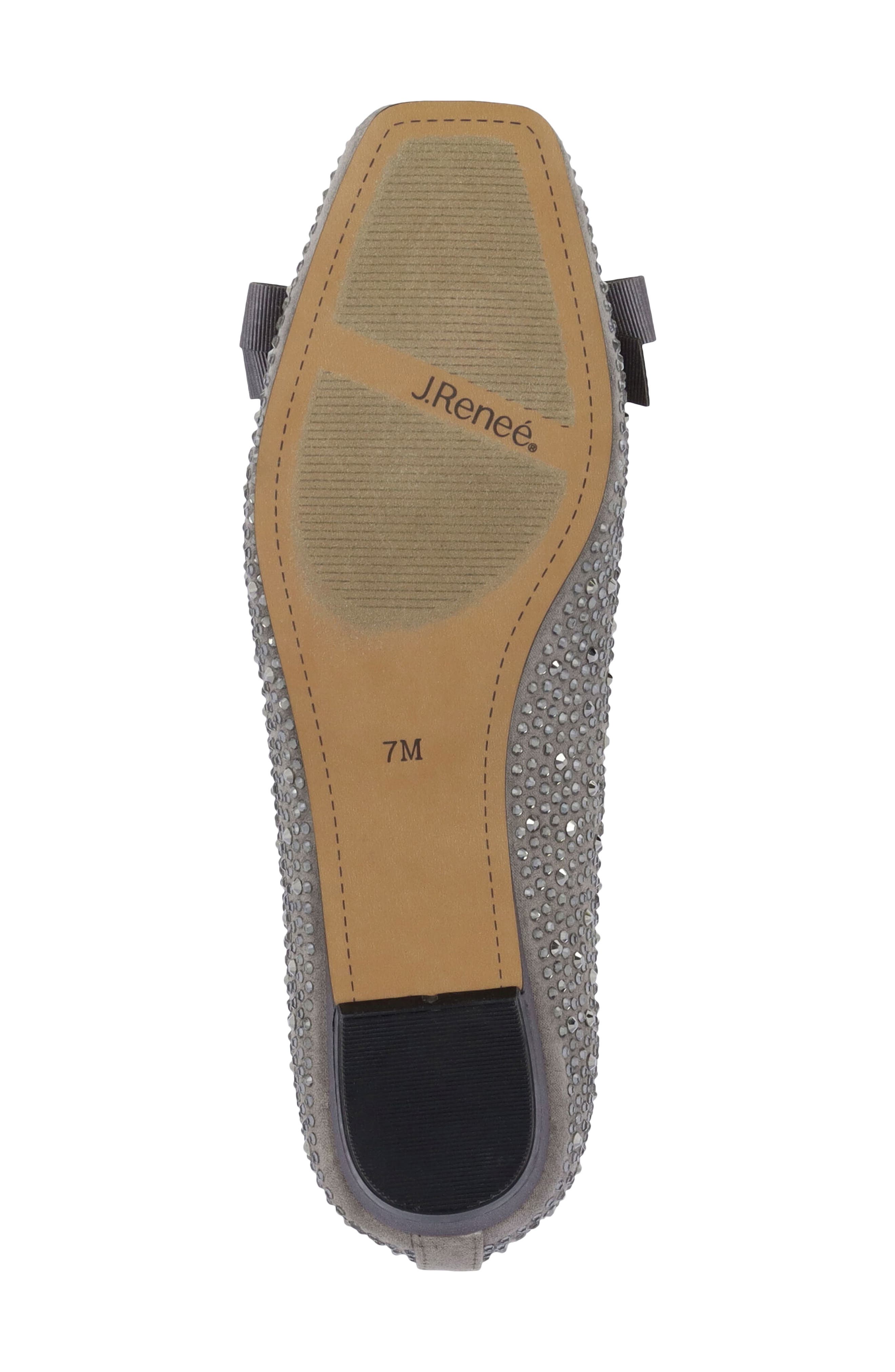 Fentan Ballet Flat, Alternate, color, GREY