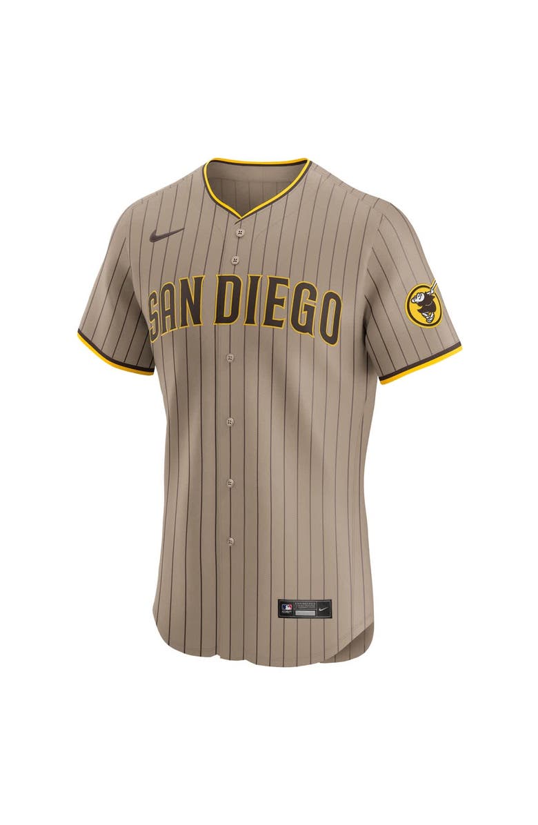 Nike Men's Nike Fernando Tatis Jr. Sand San Diego Padres Alternate Elite Jersey, Alternate, color, Khaki