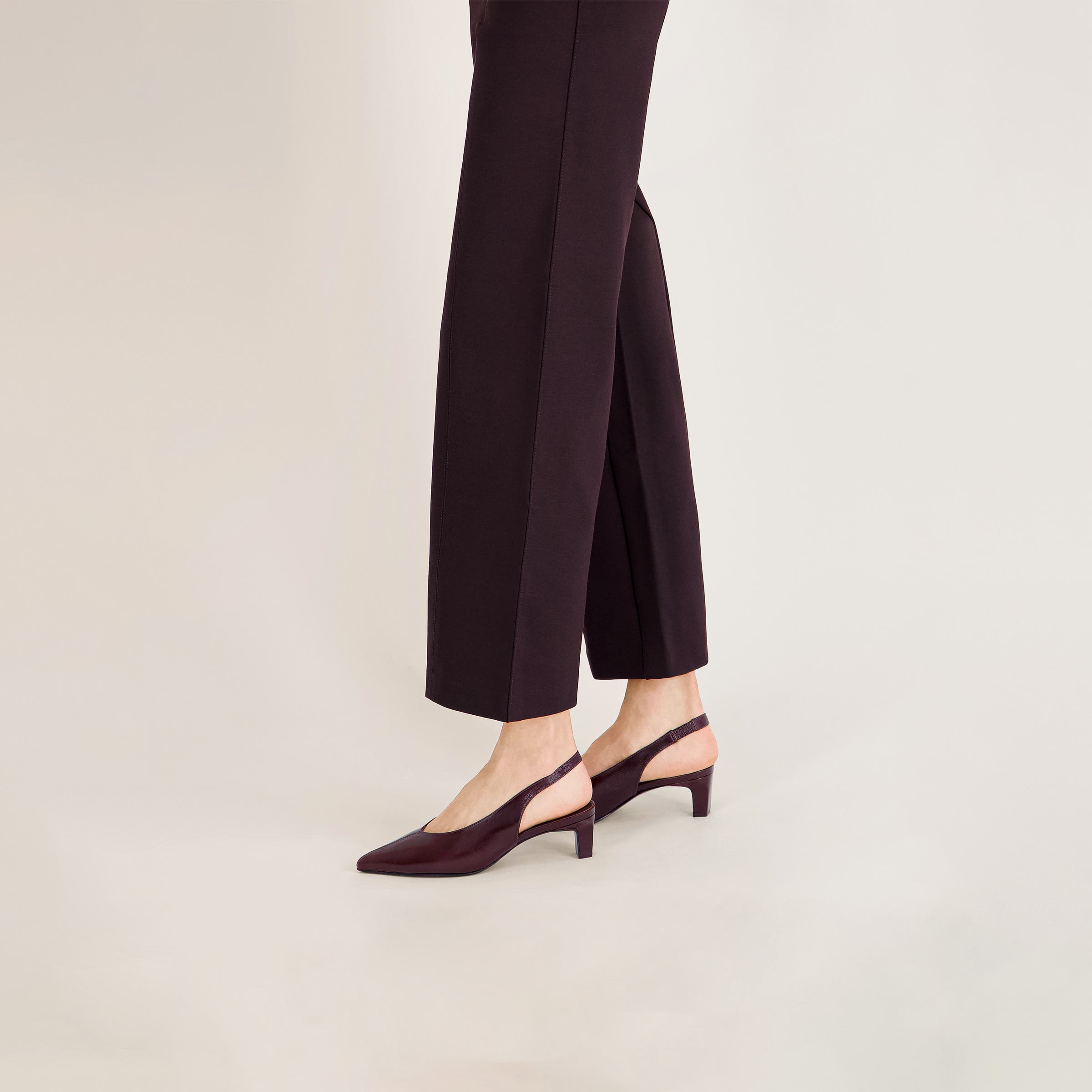 Maude Slingback Pump, Alternate, color, CHOCOLATE WINE