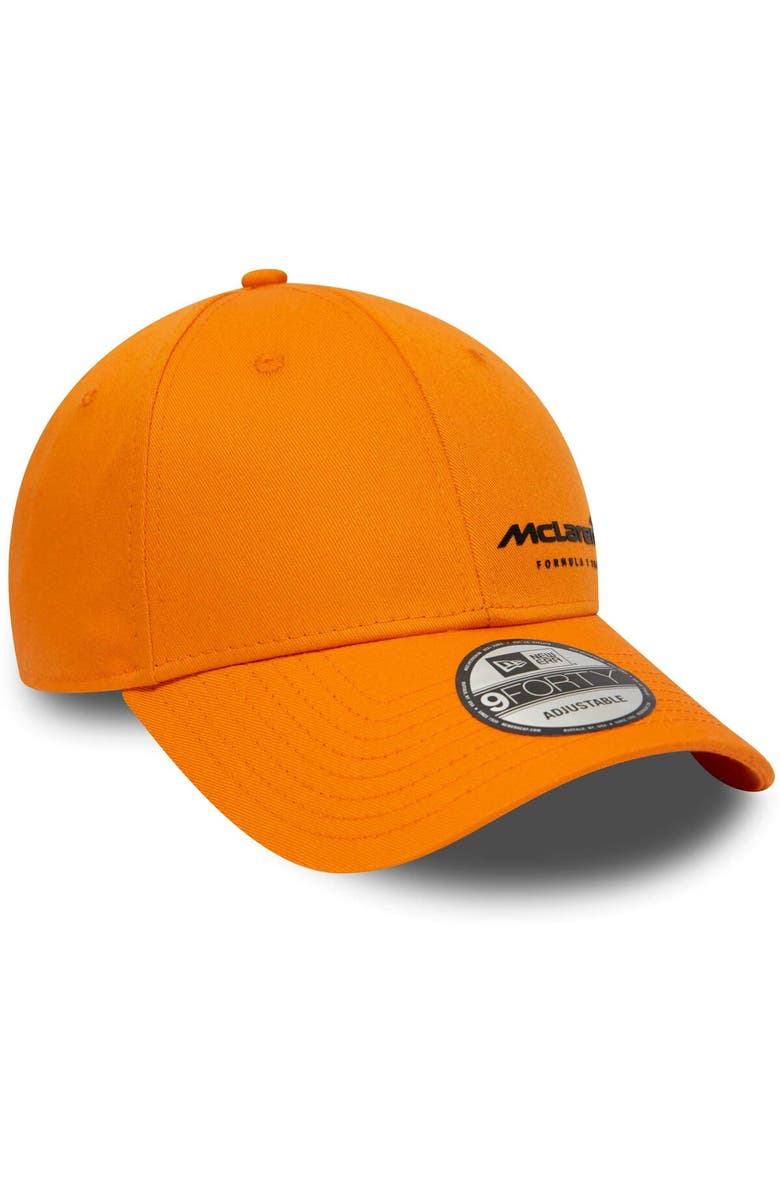 New Era Men's New Era  Orange McLaren F1 Team Flawless 9FORTY Snapback Hat, Alternate, color, 