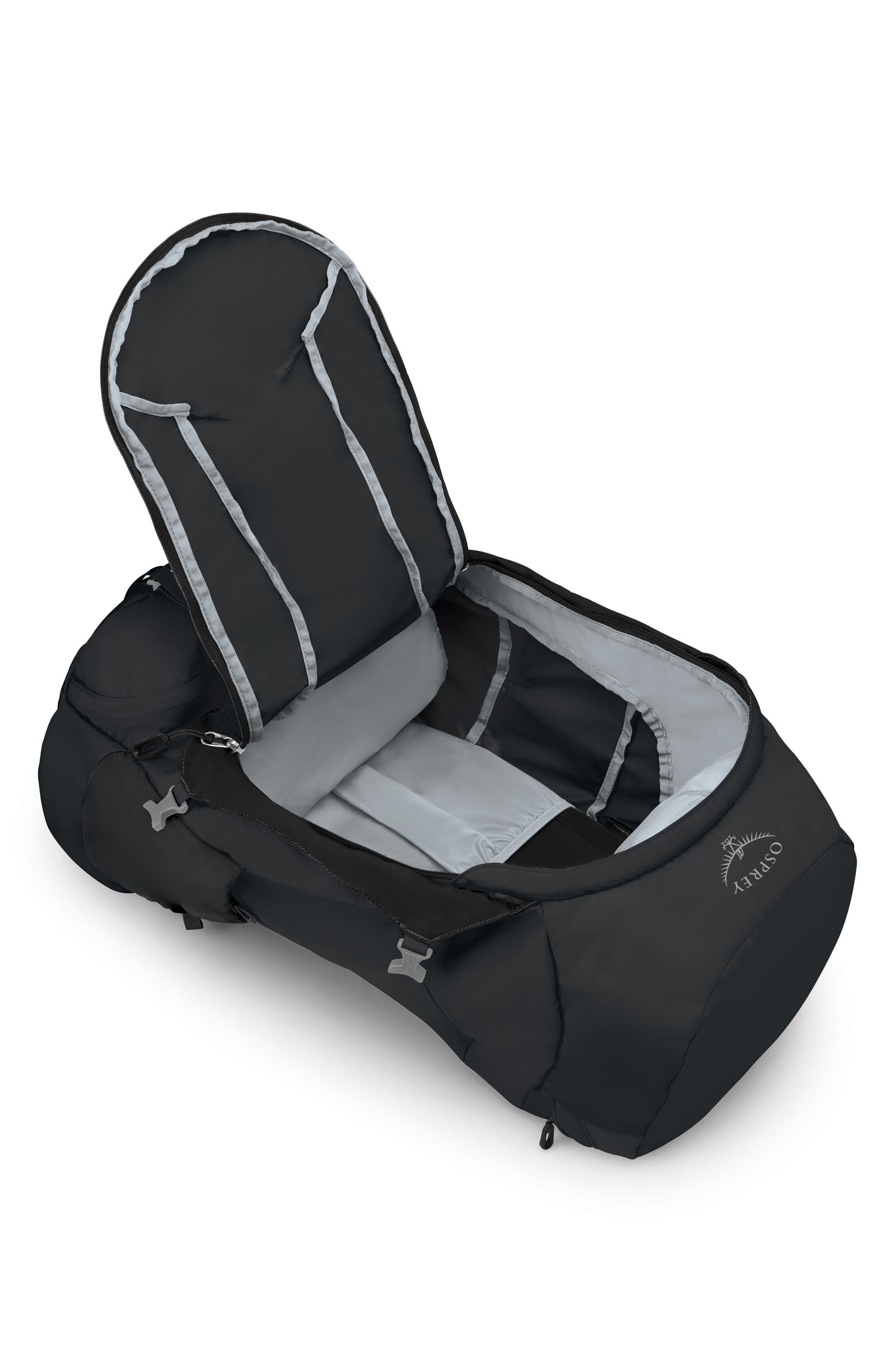 Osprey Fairview 70-Liter Trek Backpack Luggage, Alternate, color, Black