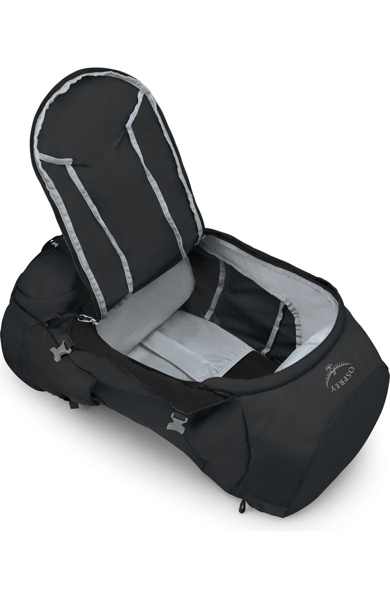 Osprey Fairview 70-Liter Trek Backpack Luggage, Alternate, color, Black