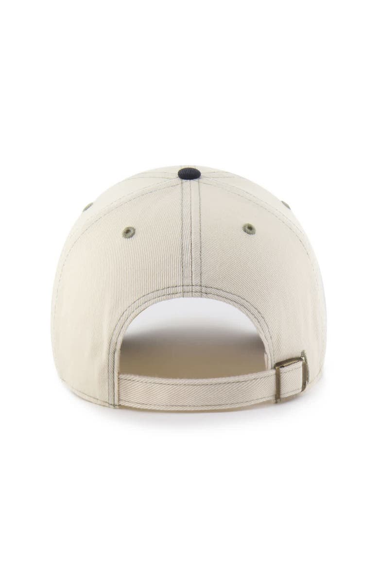 Men's '47  Natural/Black Chicago Cubs Keepsake Collection Clean Up Adjustable Hat, Alternate, color, Natural