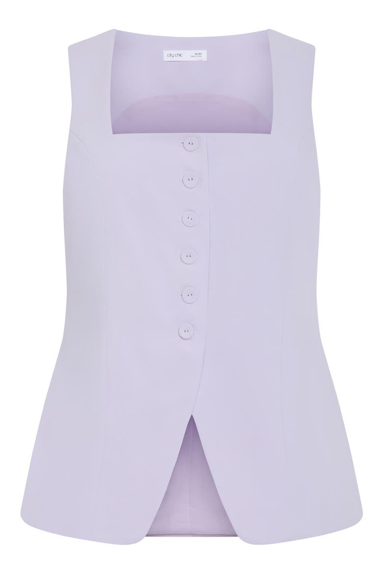 Abbie Vest, Alternate, color, LILAC
