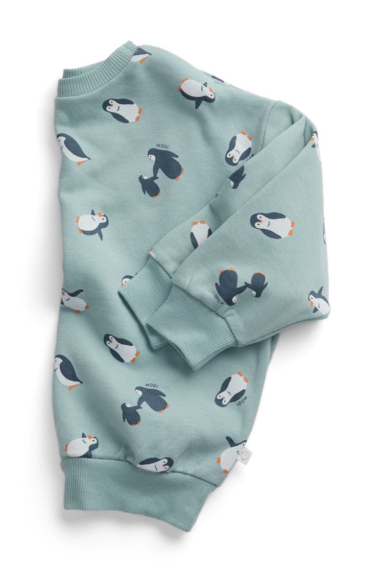 Penguin Sweatshirt, Alternate, color, Penguin Ether