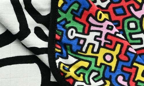 Etta Loves Keith Haring Sensory Blanket In Kh Print Mixed