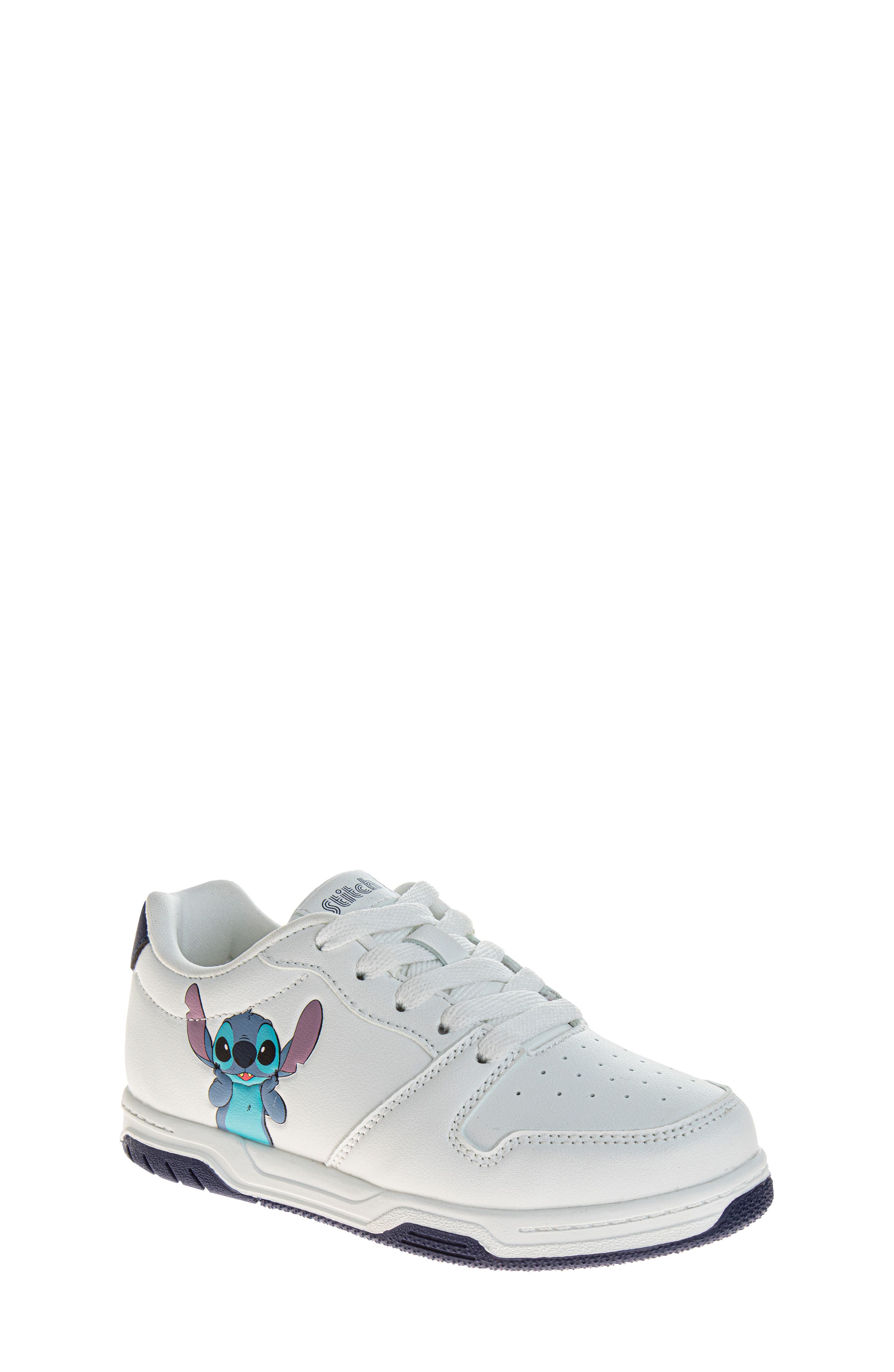 JOSMO Kids' Disney Stitch Sneaker, Main, color, White