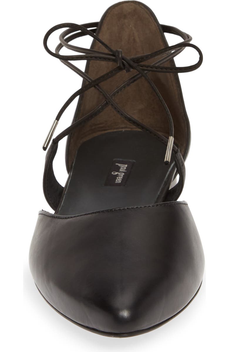 Paul Green Lace Up Flat, Alternate, color,