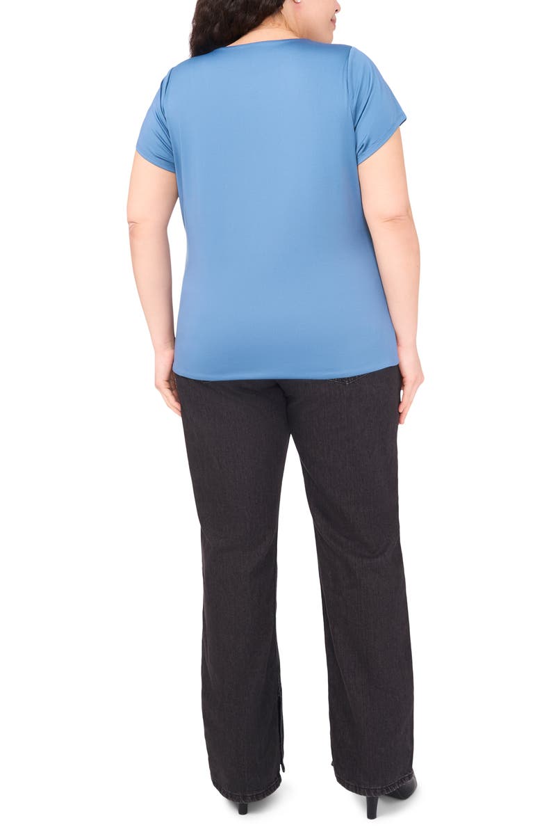Halogen<sup>®</sup> Compression T-Shirt, Alternate, color, Aegean Blue