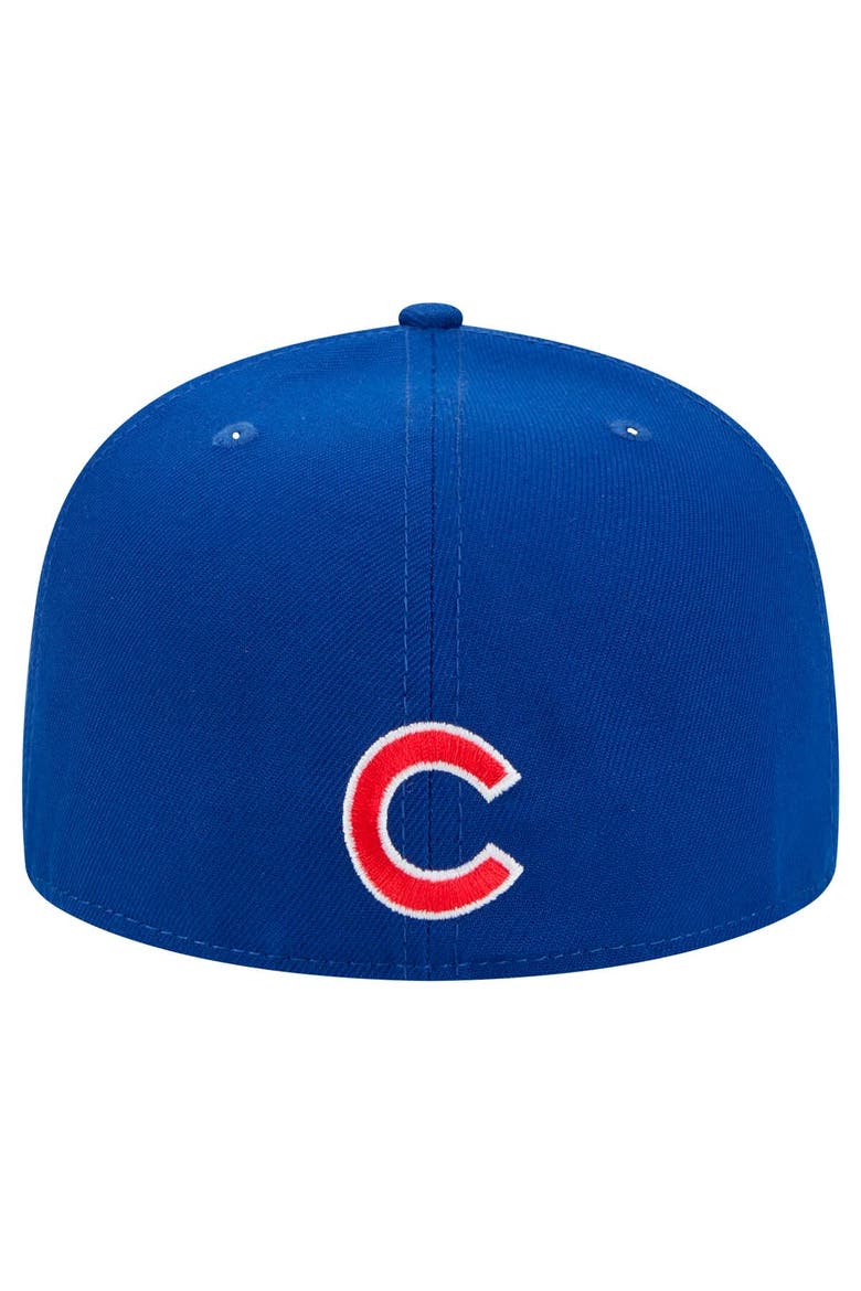 Men's New Era Royal Chicago Cubs Ransom 59FIFTY Fitted Hat, Alternate, color, Royal