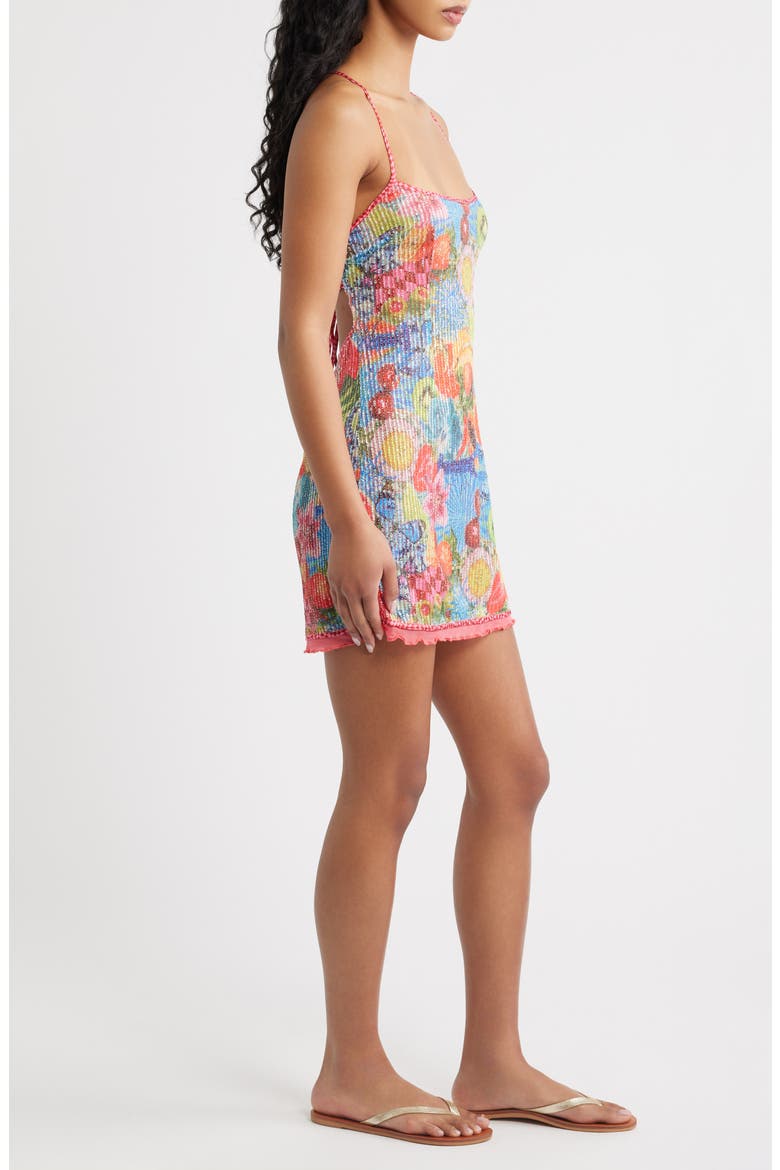 Cherry Spritz Sequin Minidress, Alternate, color, CHERRY SPRITZ