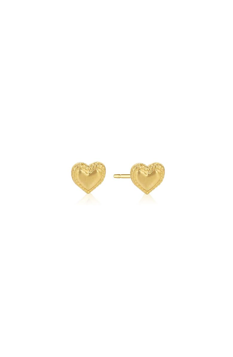Set & Stones Leigh Heart Studs, Main, color, Gold