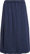 Comme des Garçons Girl Pleated Jersey Midi Skirt
