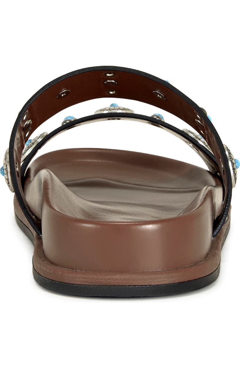 AZALEA WANG Storge Slide Sandal, Alternate, color, Brown