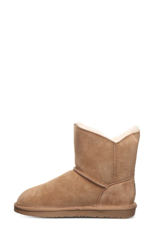 Bearpaw Steph Faux Shearling Lined Bootie In Brown