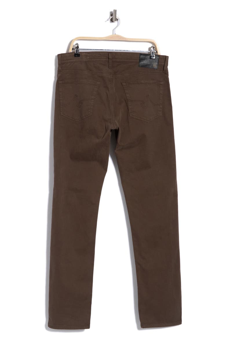 Tellis Stretch Sateen Modern Slim Pants, Alternate, color, STONE BROWN