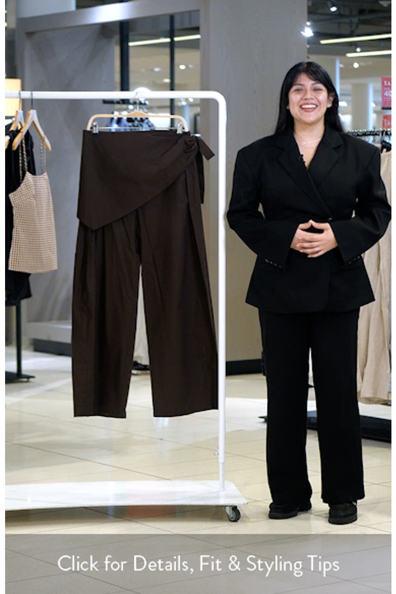 Belted Wide Leg Pants video